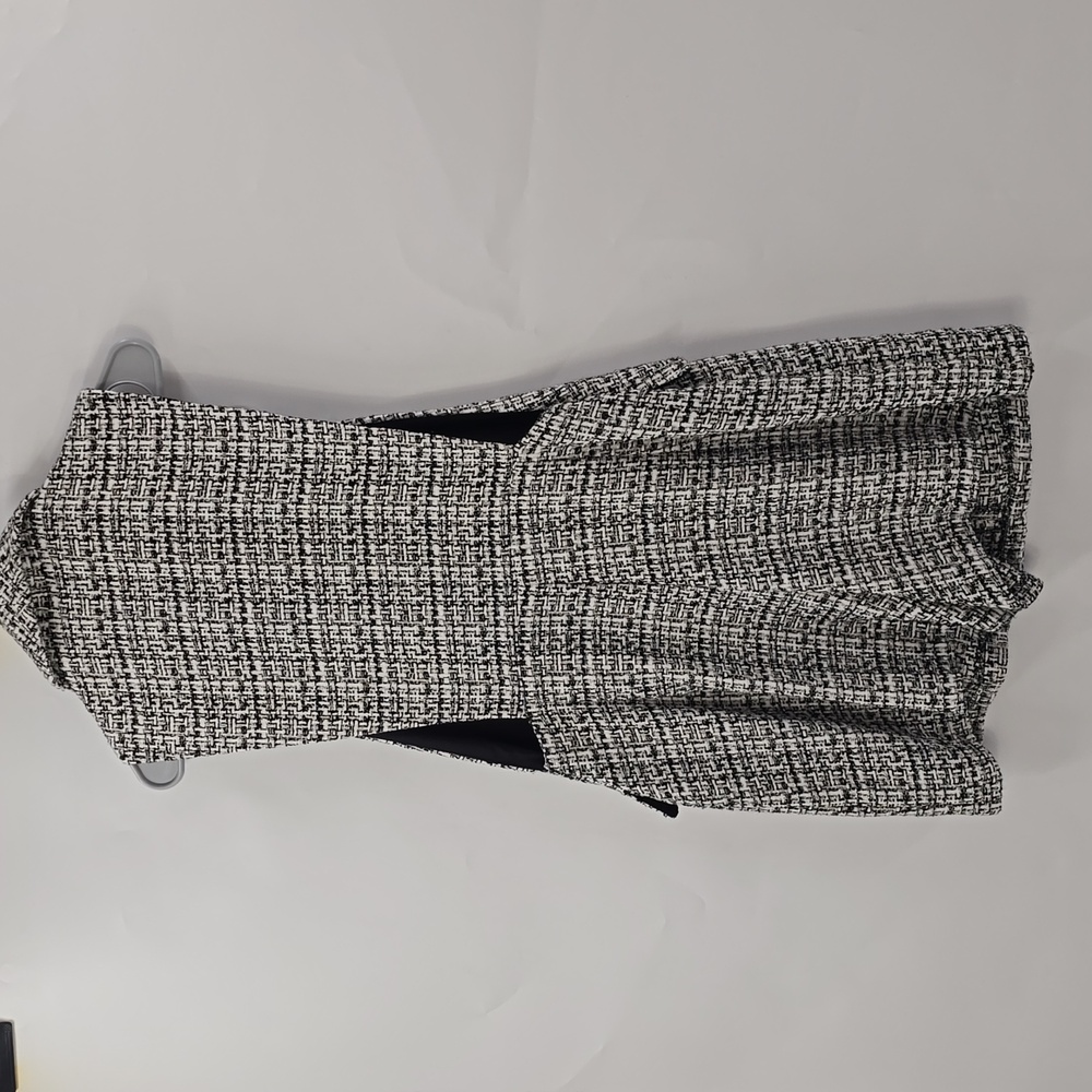 Zara Black and White Tweed Romper - Picture 8 of 8